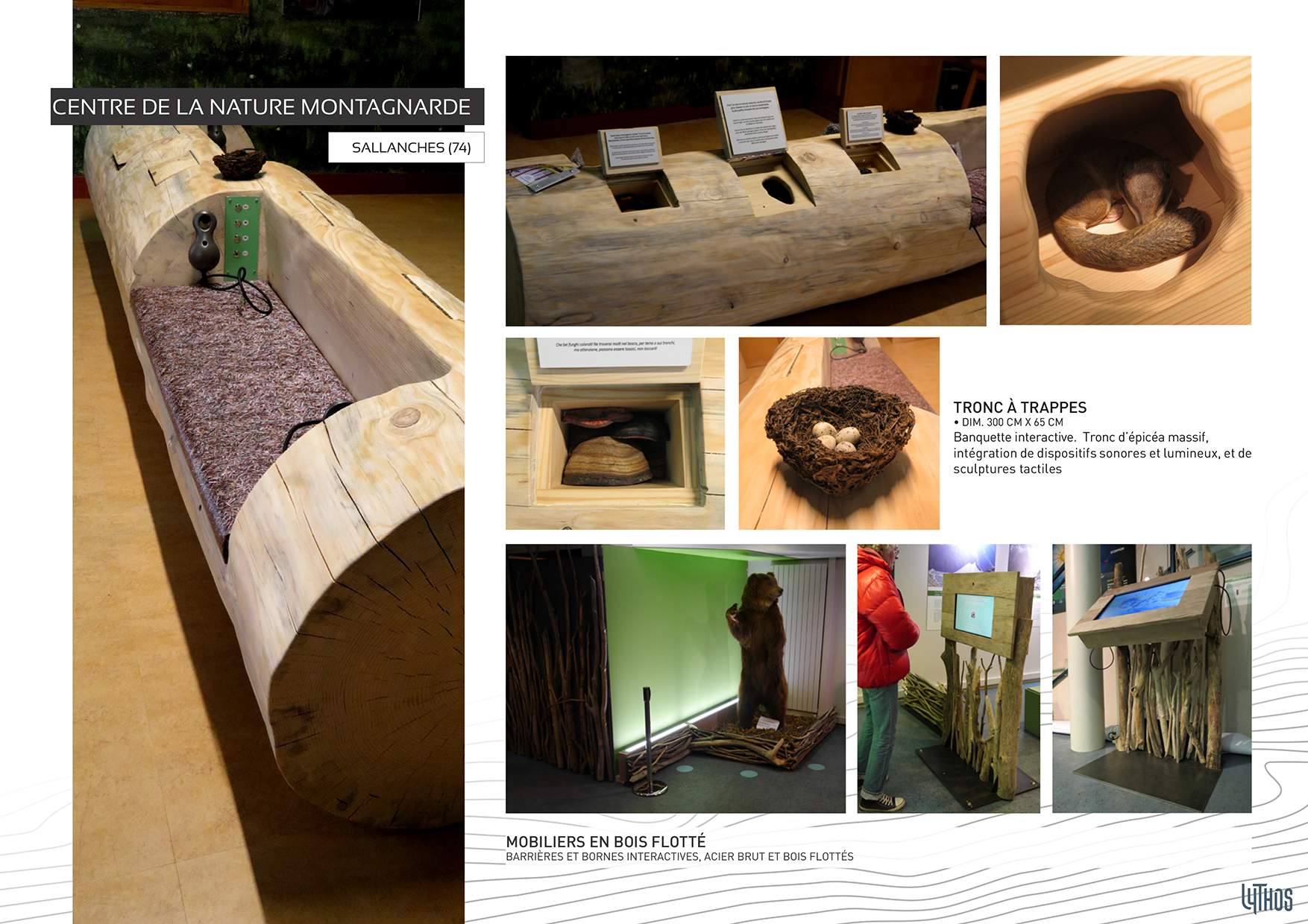 décor et mobilier musée de la nature montagnarde à Sallanches